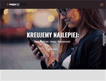 Tablet Screenshot of exponet.pl