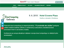 Tablet Screenshot of ccc.exponet.sk